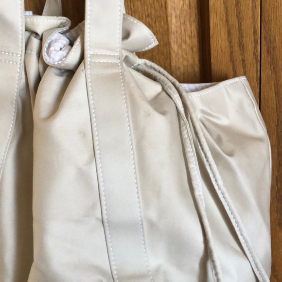 Pendleton drawstring handbag beige - Picture 2 of 4